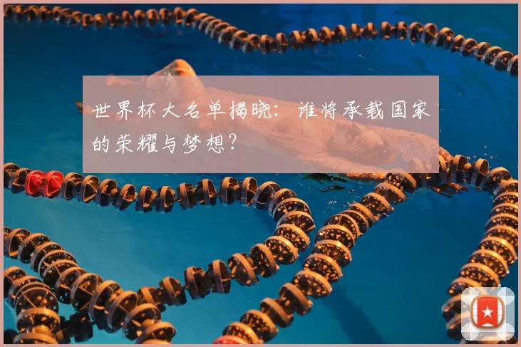 世界杯大名单揭晓：谁将承载国家的荣耀与梦想？