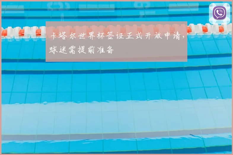 卡塔尔世界杯签证正式开放申请，球迷需提前准备