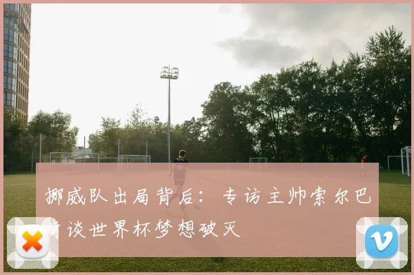 挪威队出局背后：专访主帅索尔巴肯谈世界杯梦想破灭
